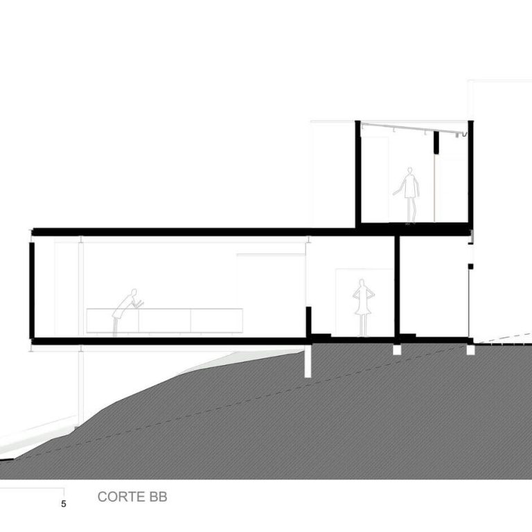 Casa Itatiba en Brasil por 24 7 Arquitectura - Plano Arquitectonico