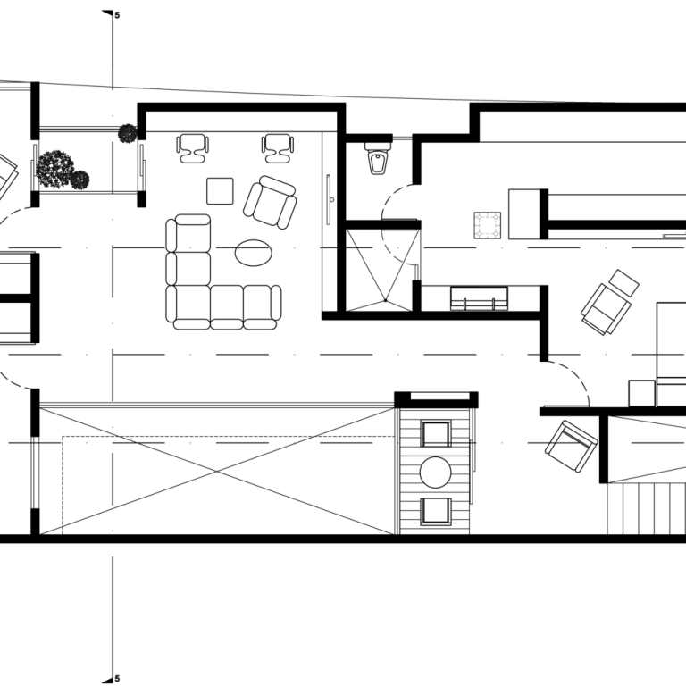 Casa Jota Zeta en Tabasco por Taller 1 MX - Plano Arquitectónico - EL Arqui MX