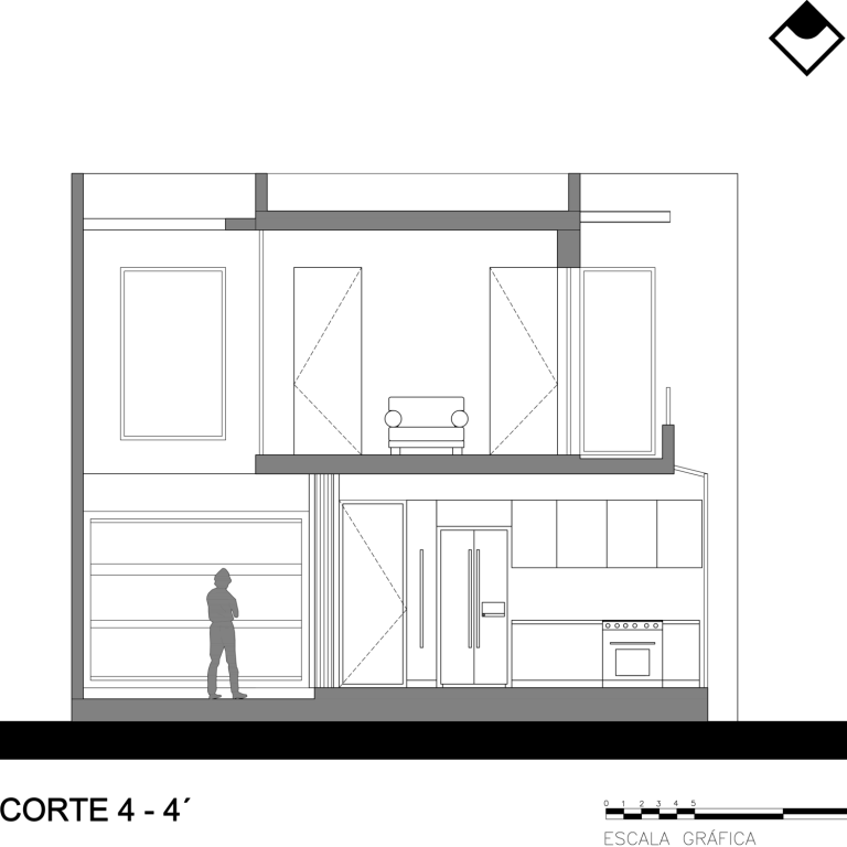 Casa Jota Zeta en Tabasco por Taller 1 MX - Plano Arquitectónico - EL Arqui MX