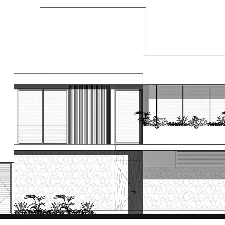 Casa Juriquilla Querétaro por ArquiPartners - Plano Arquitectonico