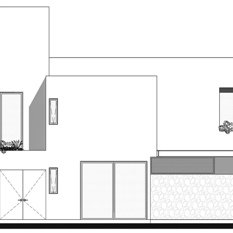 Casa Juriquilla Querétaro por ArquiPartners - Plano Arquitectonico