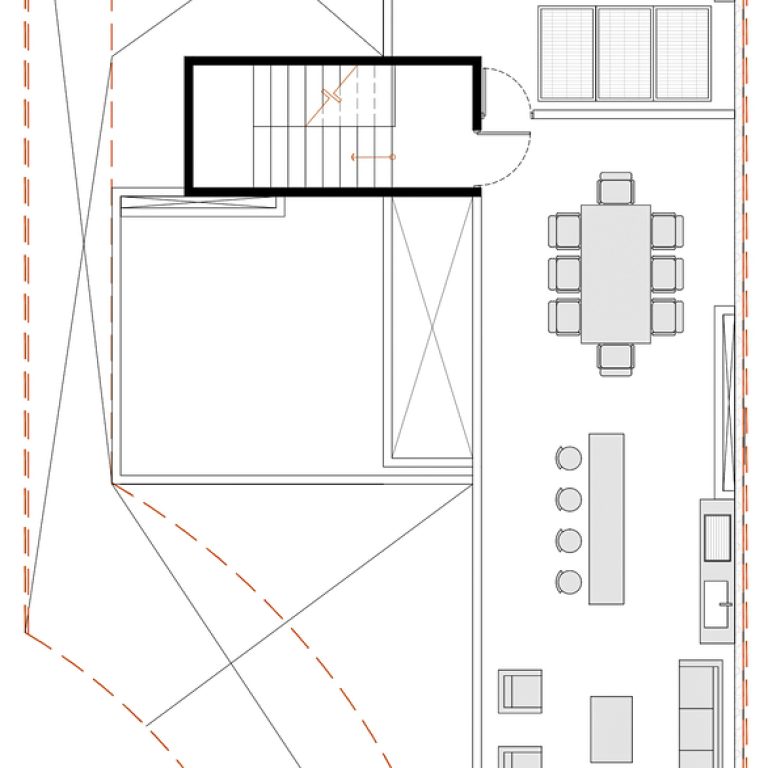 Casa Juriquilla Querétaro por ArquiPartners - Plano Arquitectonico