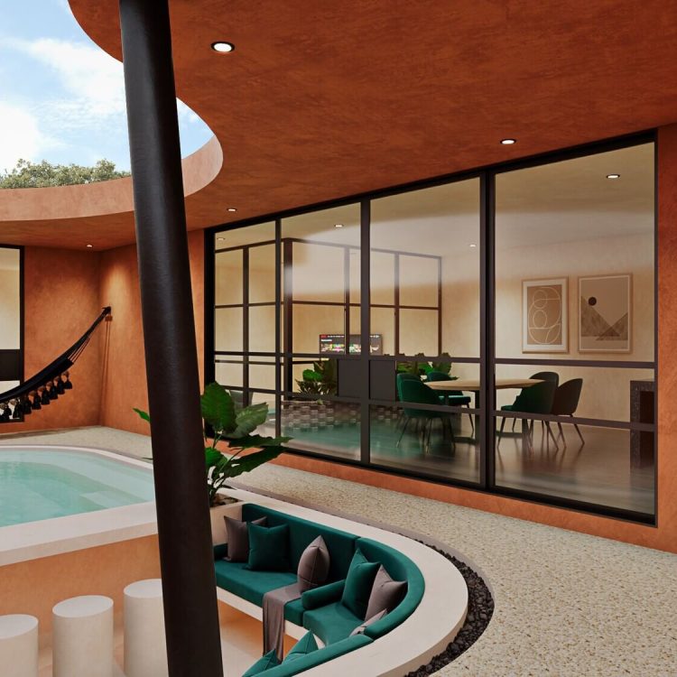Casa LU´UM en Yucatán