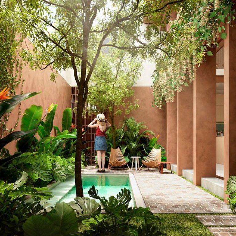 Casa La Tamarindera en Guerrero por Arqmosfera mx: Proyecto