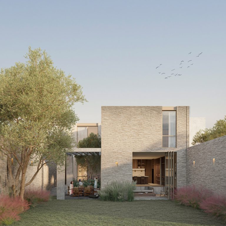 Casa Lago en Querétaro por Intersticial Arquitectura