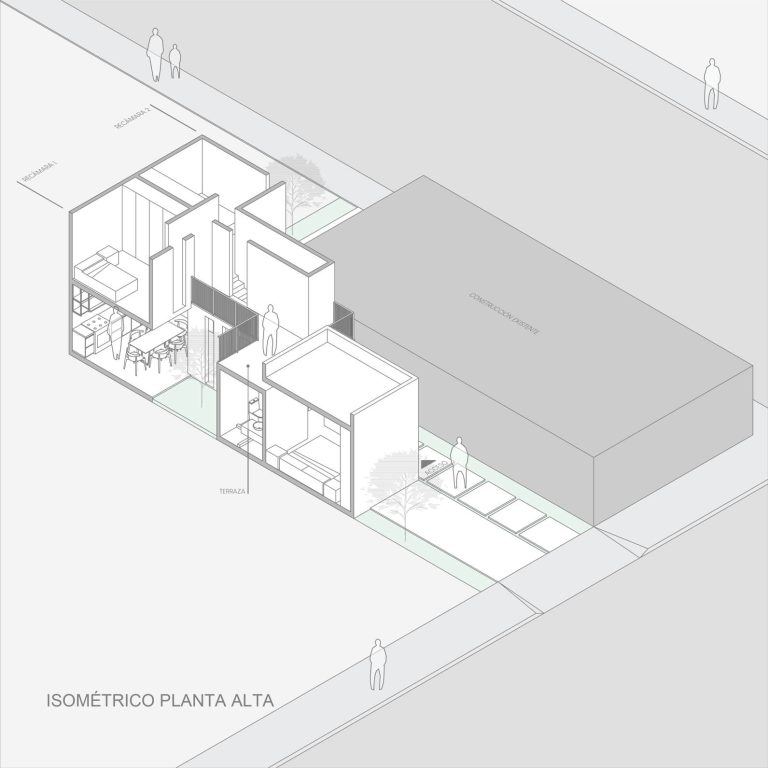 Planos Arquitectónicos. Casa Lauro en Baja California por ROOF Proyectos y Construcción