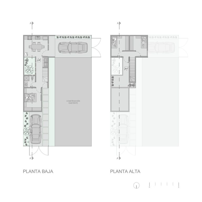 Casa Lauro - Planta baja y planta alta