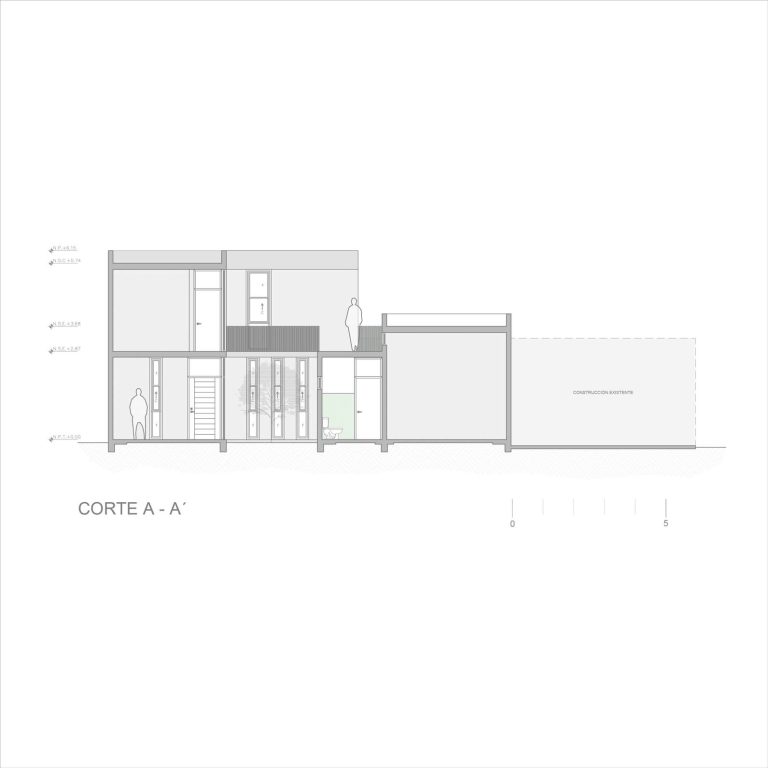 Planos Arquitectónicos. Casa Lauro en Baja California por ROOF Proyectos y Construcción