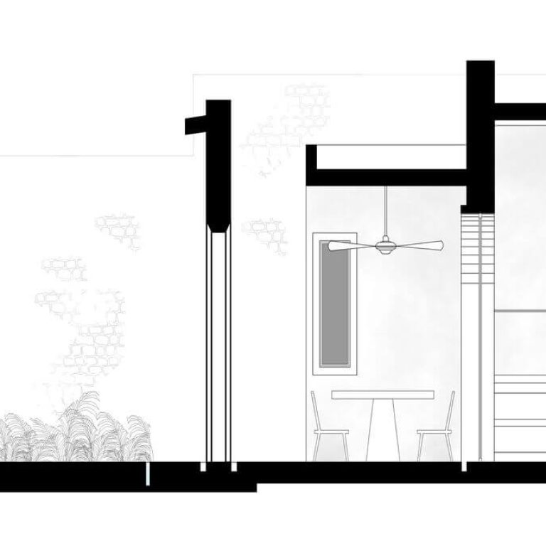 Casa Lohr en Yucatán por Veinte Diezz Arquitectos - Plano Arquitectonico