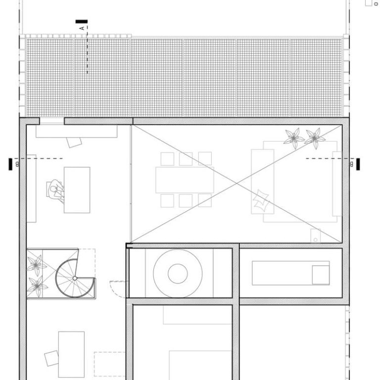 Planta Arquitectónica. planta mezanine