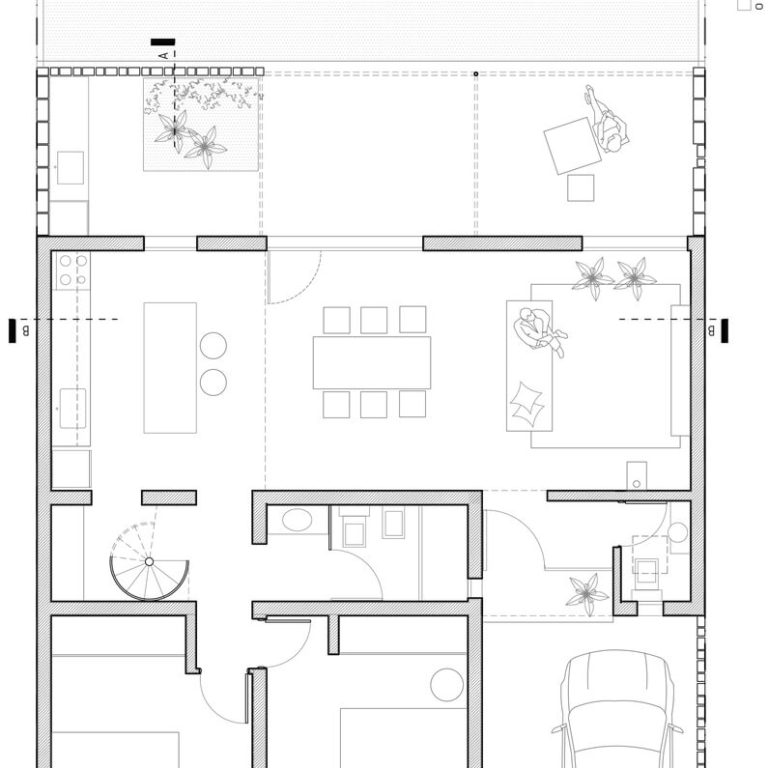 Planta Arquitectónica. Planta baja