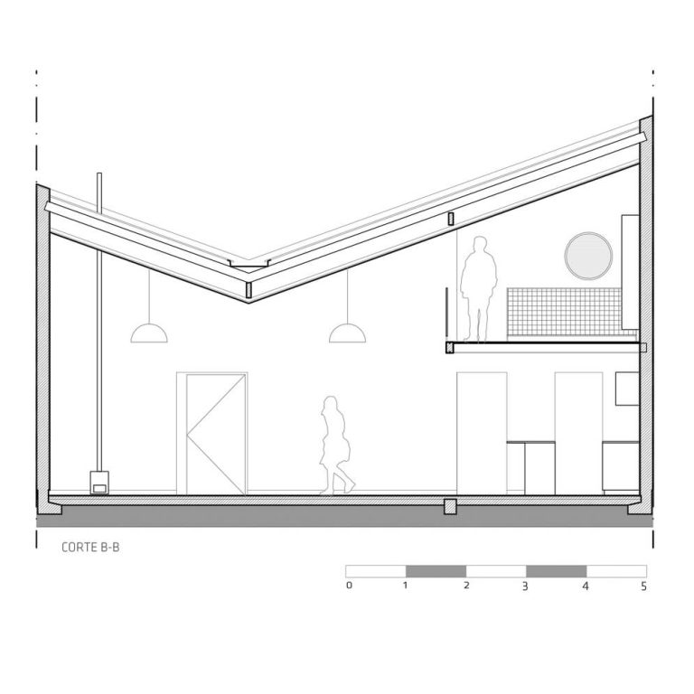 Planta Arquitectónica. Secciñon, corte