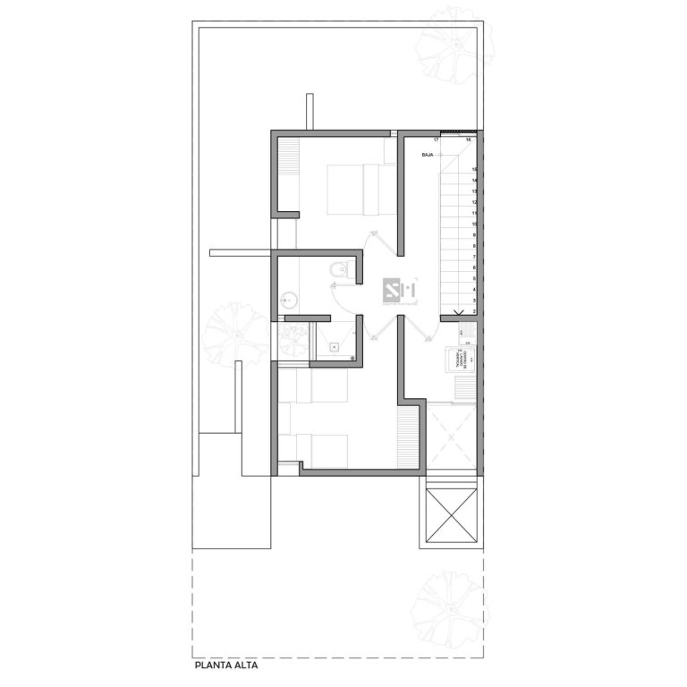 Planos de Casa Mar: Refugio Unifamiliar de 110m² en Manzanillo