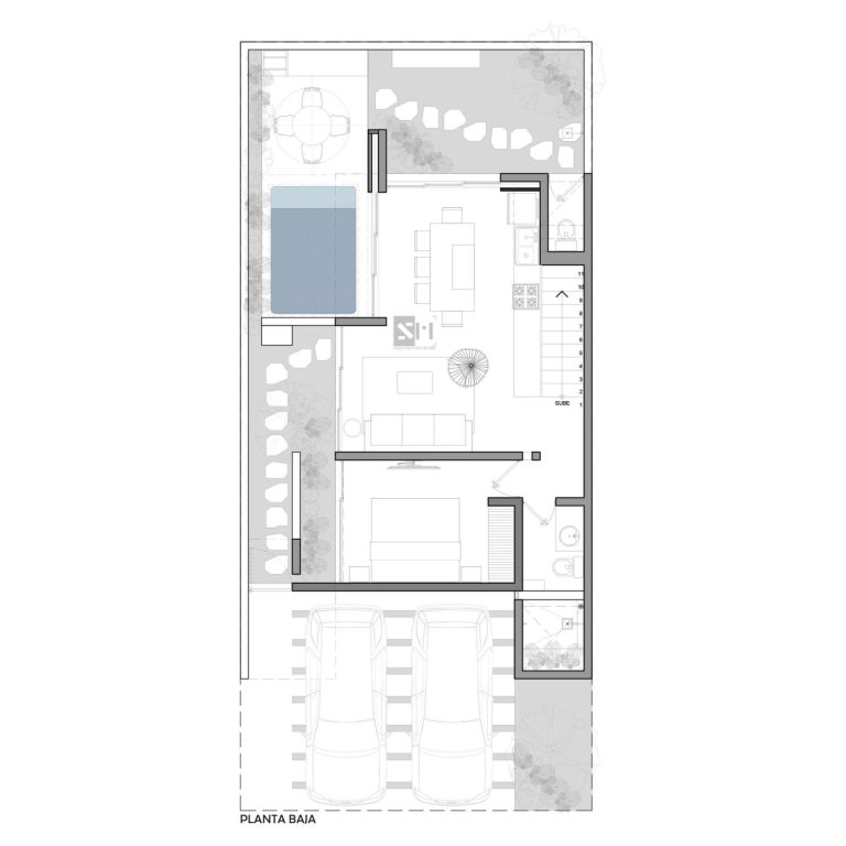 Planos de Casa Mar: Refugio Unifamiliar de 110m² en Manzanillo