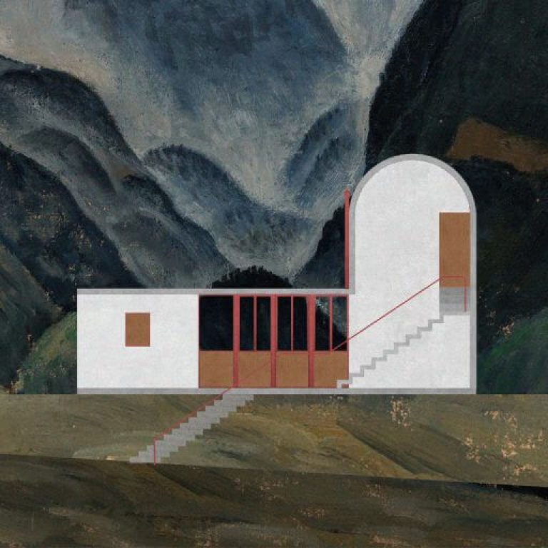 Casa Martha en Edo. de México por NASO - Ilustración de Arquitectura