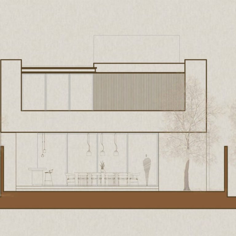 Planos Arquitectónicos. Planimetría. Planos de Casa Meyra: Una exploración de la contención en Colima por Di Frenna Arquitectos