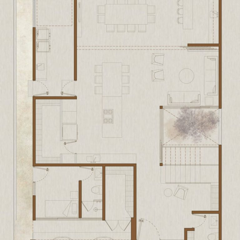 Planos Arquitectónicos. Planimetría. Planos de Casa Meyra: Una exploración de la contención en Colima por Di Frenna Arquitectos