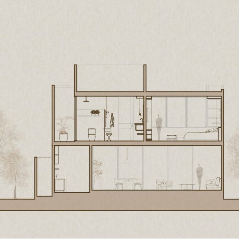 Planos Arquitectónicos. Planimetría. Planos de Casa Meyra: Una exploración de la contención en Colima por Di Frenna Arquitectos