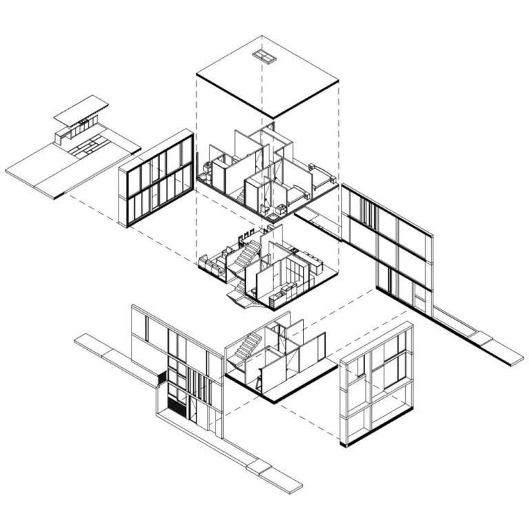 Casa Moca en Ecuador por CASTILLO + VALDIVIESO arquitectos - Plano Arquitectónico - El Arqui MX