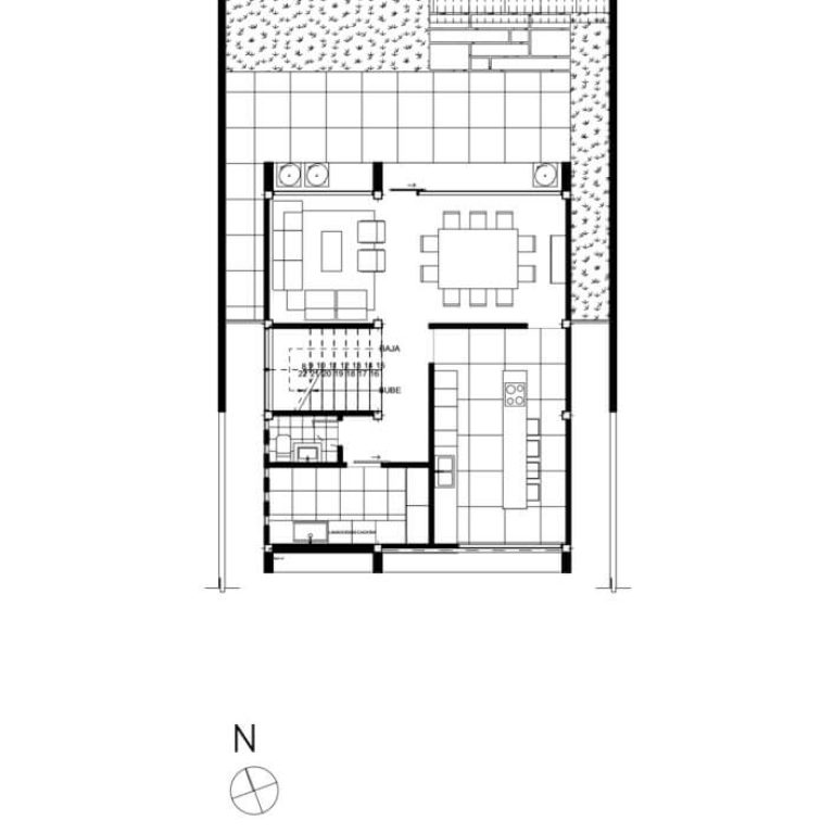 Casa Moca en Ecuador por CASTILLO + VALDIVIESO arquitectos - Plano Arquitectónico - El Arqui MX