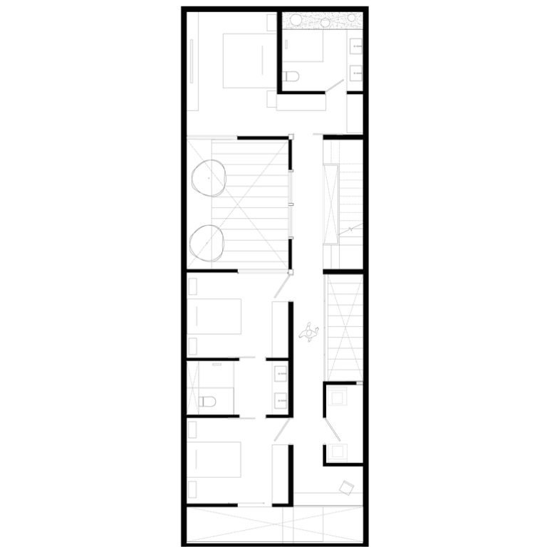 Casa Navarro en Jalisco por MRV TALLER - Plano Arquitectónico - El Arqui MX