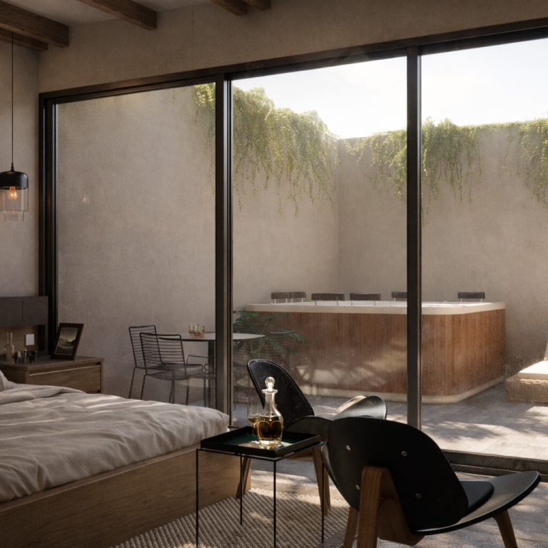 Casa PA en Chilpancingo: Arquitectura de Intimidad y Doble Altura | 747STUDIO