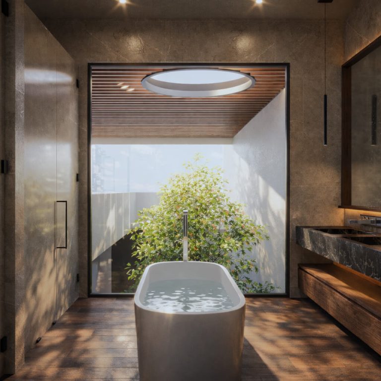 Casa PA en Chilpancingo: Arquitectura de Intimidad y Doble Altura | 747STUDIO