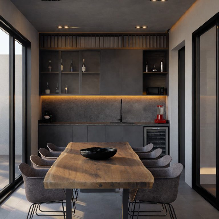 Casa PA en Chilpancingo: Arquitectura de Intimidad y Doble Altura | 747STUDIO