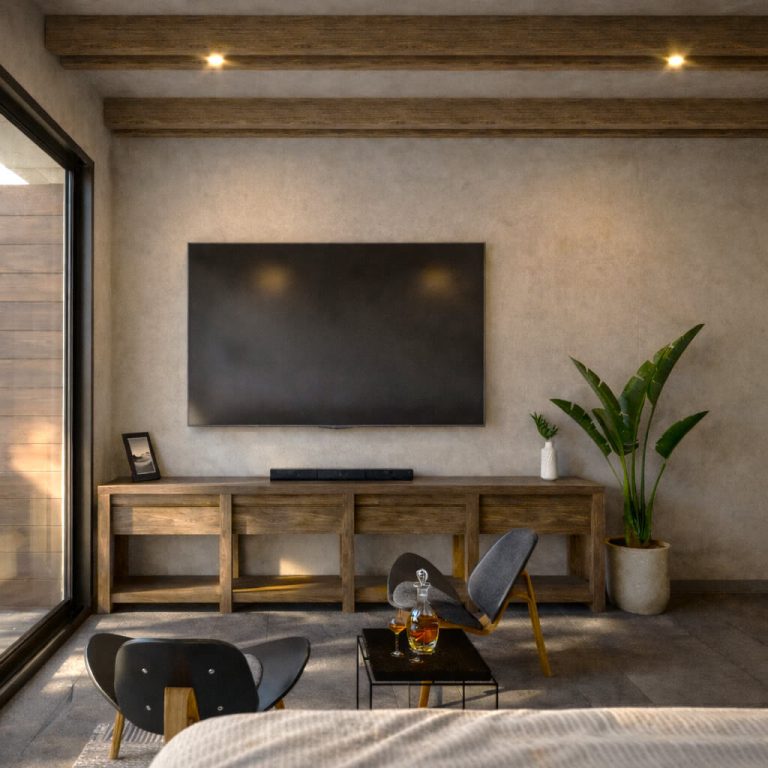 Casa PA en Chilpancingo: Arquitectura de Intimidad y Doble Altura | 747STUDIO