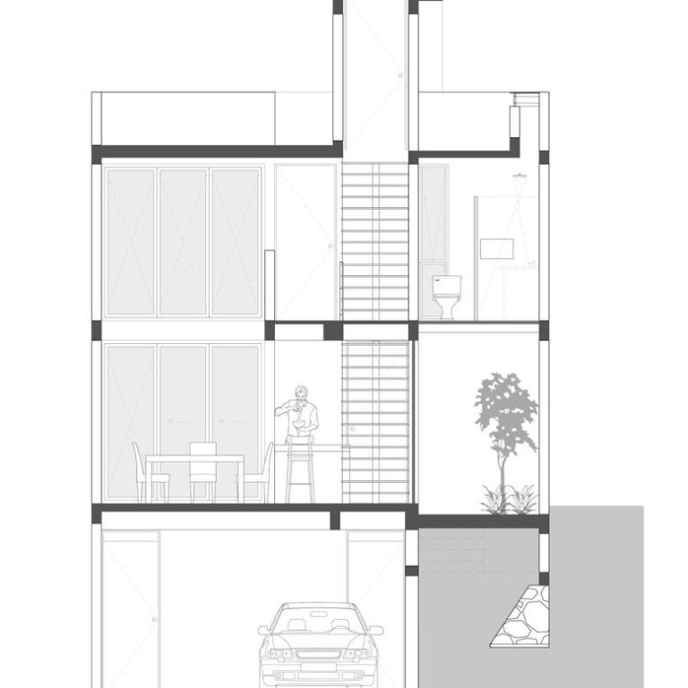 Casa Paloma en Veracruz por Creativa Taller de Arquitectura y Diseño - Plano Arquitectónico - El Arqui MX