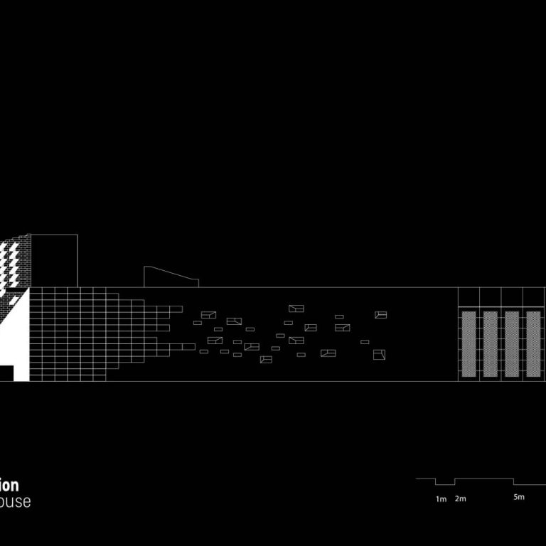 Casa Papagayo en Nuevo León por Ariel Valenzuela + Diego Ledesma - Plano Arquitectónico - El Arqui MX