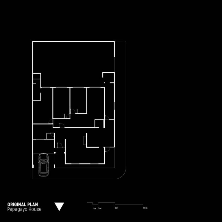 Casa Papagayo en Nuevo León por Ariel Valenzuela + Diego Ledesma - Plano Arquitectónico - El Arqui MX