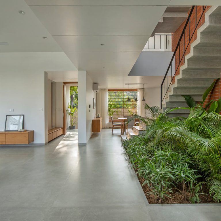 Casa Patio Central en la India por TRAANSPACE - Fotografía de Arquitectura - El Arqui MX