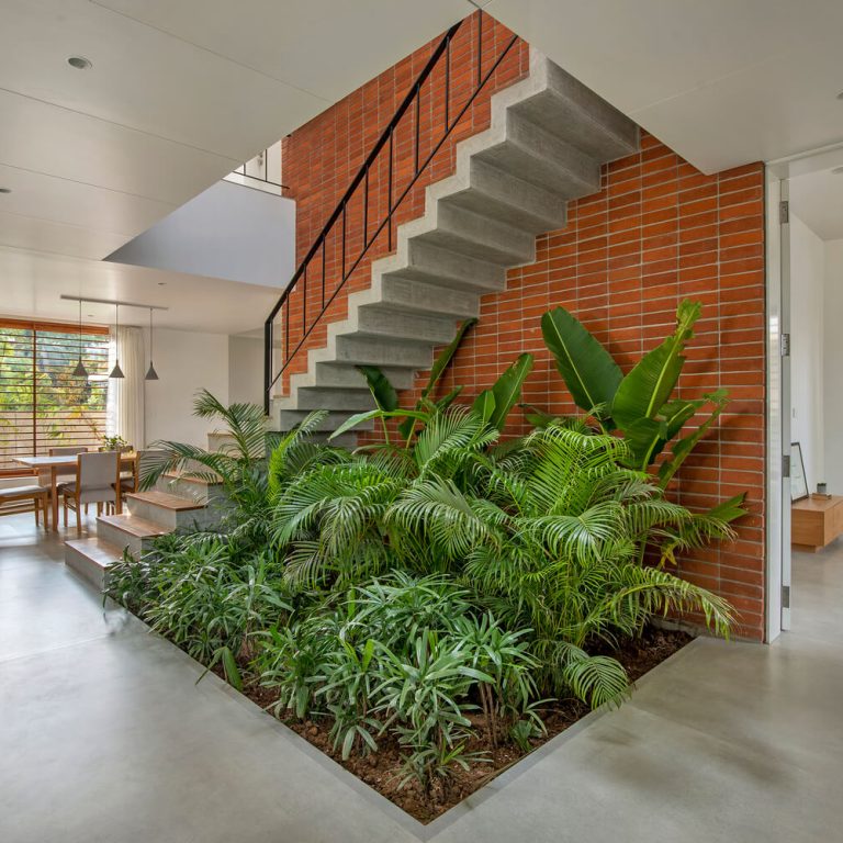 Casa Patio Central en la India por TRAANSPACE - Fotografía de Arquitectura - El Arqui MX