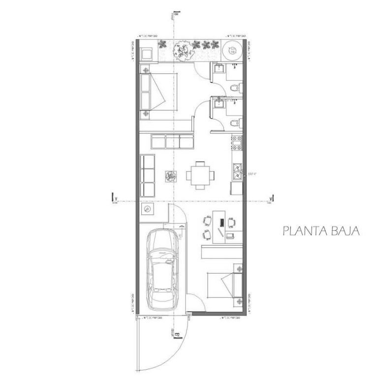 Planos Arquitectónicos. Planos de Casa Pedregal 15: Un refugio de luz y diseño en Jesús María, Jalisco
