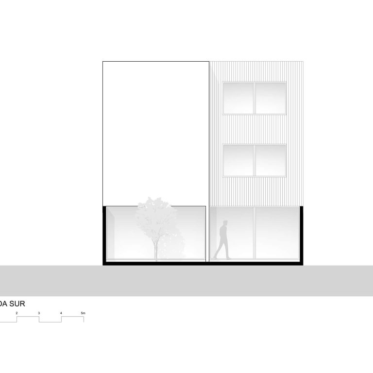 Alzado, fachada arquitectònica