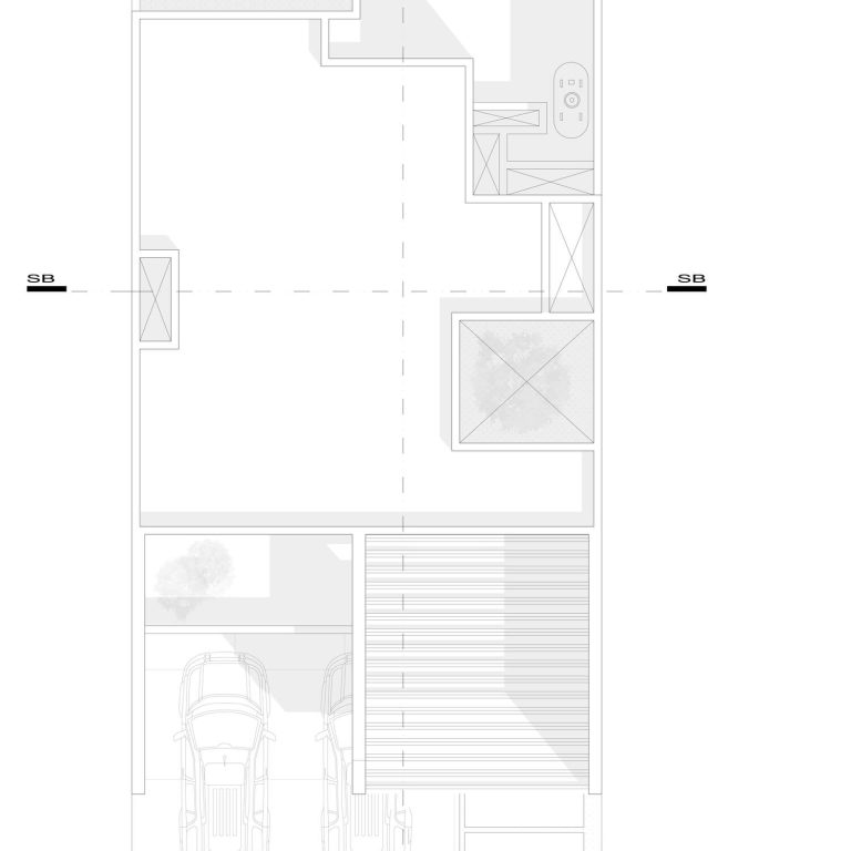 Planta arquitectónica de azotea