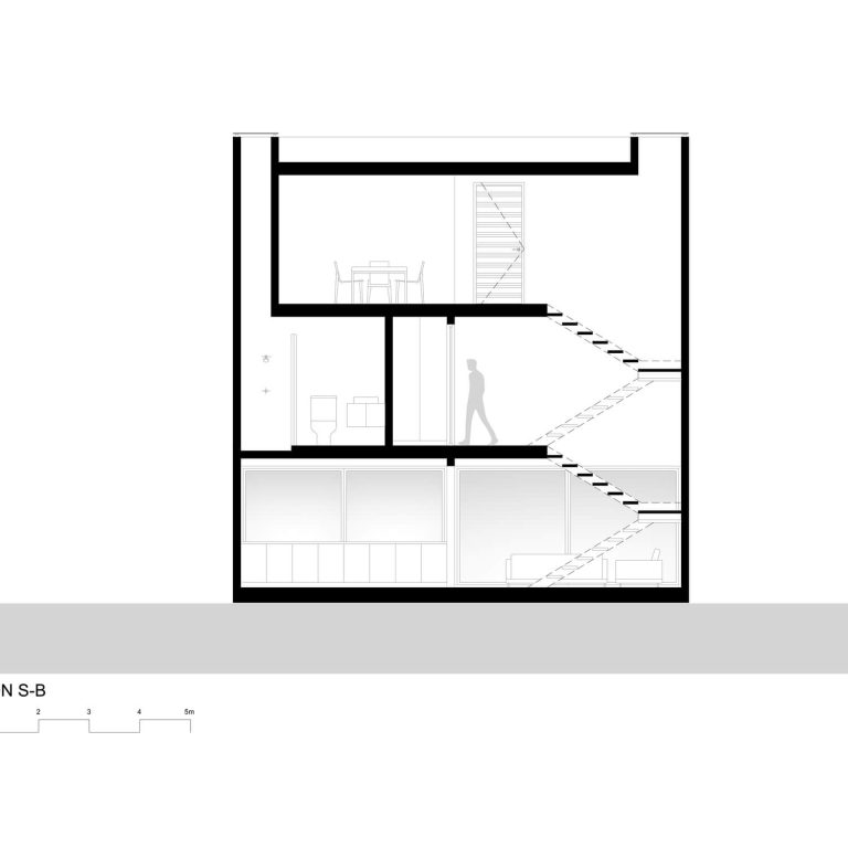 Sección arquitectónica