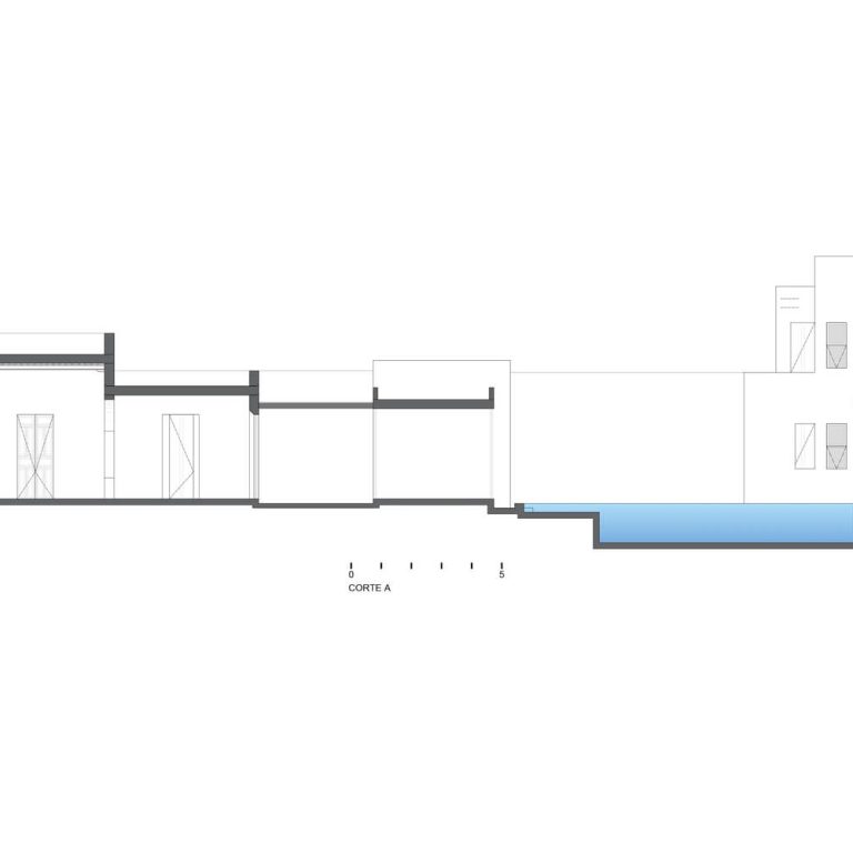 Casa Pulpo en yucatán por Workshop, diseño + construcción - Plano Arquitectonico