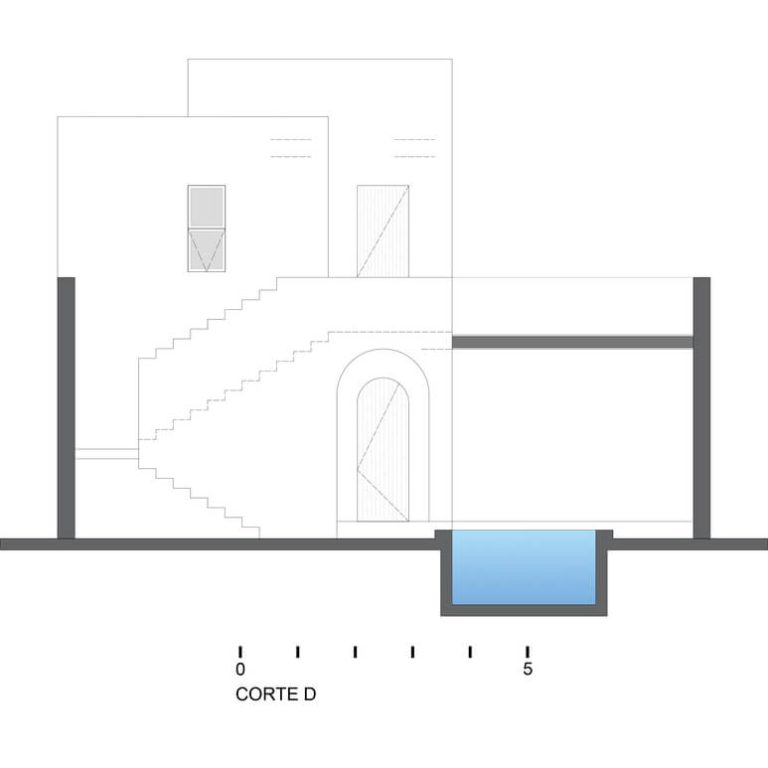 Casa Pulpo en yucatán por Workshop, diseño + construcción - Plano Arquitectonico