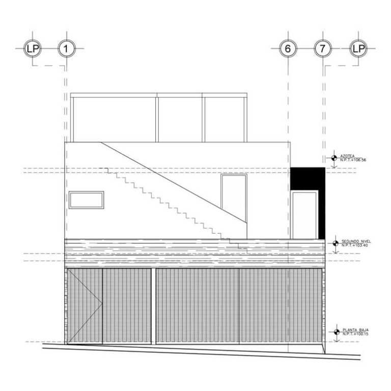 Casa Quince Nuevo León por RML diseño - Plano Arquitectónico - El Arqui MX