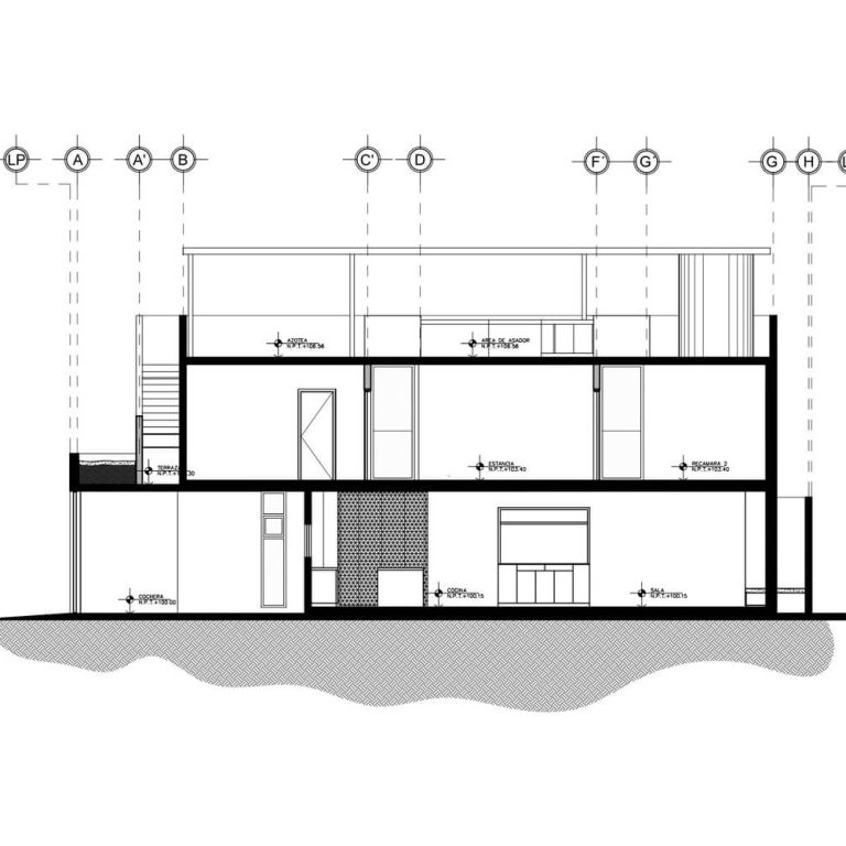 Casa Quince Nuevo León por RML diseño - Plano Arquitectónico - El Arqui MX