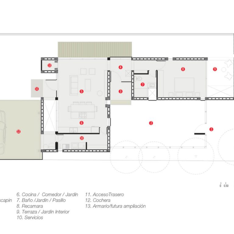 Casa RAT TRAP BOND en Sonora por Veitedoce - Plano Arquitectónico - El Arqui MX