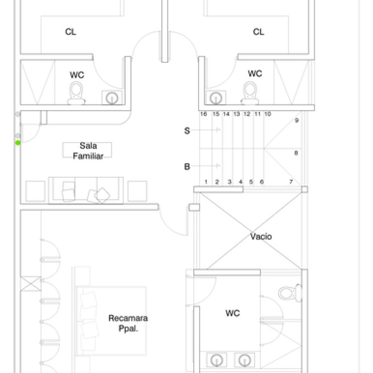 Planos Arquitectónicos. Planimetría. Planos de Casa SM: Arquitectura de Luz y Vacíos en Zapopan