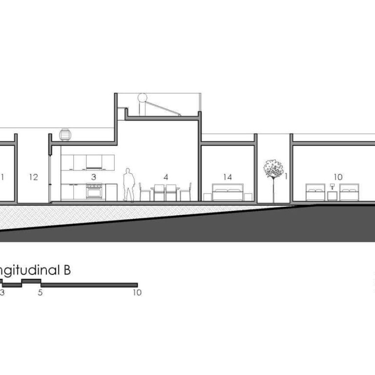 Casa St. Ángelo en Aguascalientes por TDI Arquitectura - Plano Arquitectonico - El Arqui MX