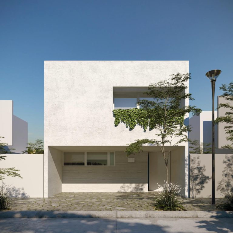 Casa Sur en Jalisco por Cotaparedes Arquitectos - Render Arquitectonico
