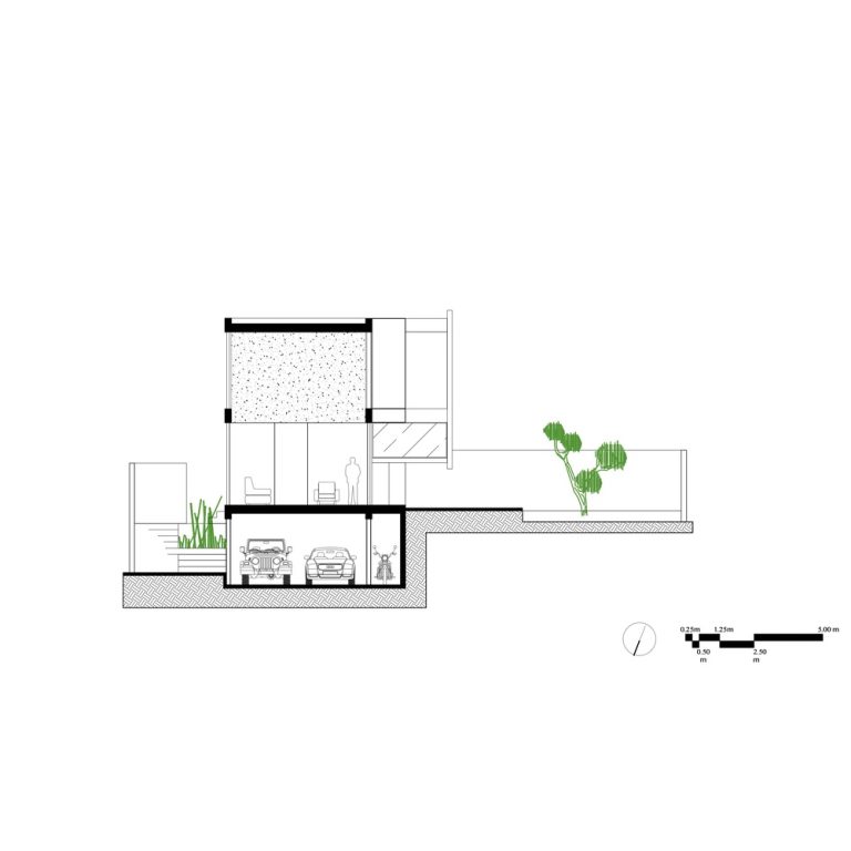 Casa TOMM en Guanajuato por mauricio Alonso. m arquitectua - Plano Arquitectonico