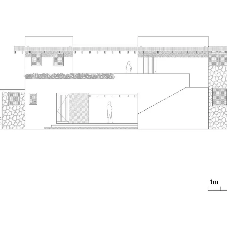 Casa Taloel - Zozaya Arquitectos - Plano Arquitectónico