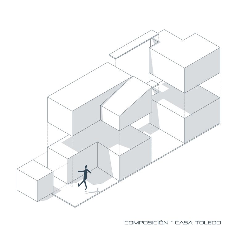 Planos de Casa Toledo en Oaxaca por Walter Flores Estudio de Arquitectura