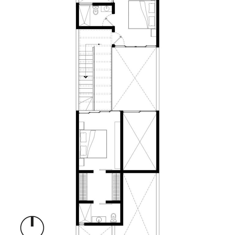 Planos de Casa Toledo en Oaxaca por Walter Flores Estudio de Arquitectura